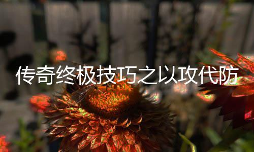 攻代技巧终极之以略传奇防战